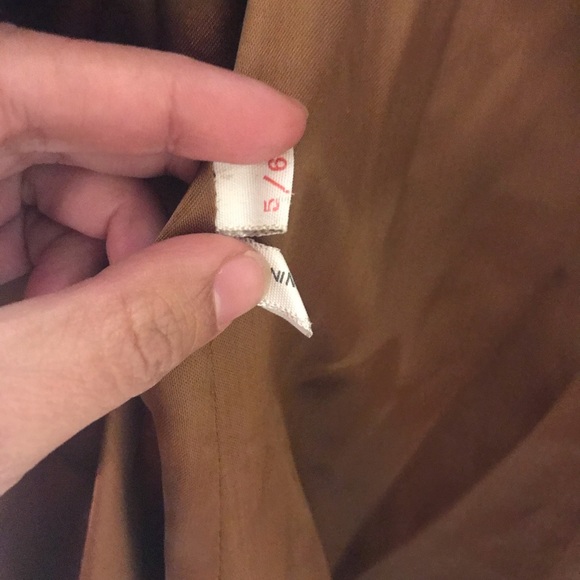 Vintage Full Length Coat with Fur Collar - Picture 5 of 8